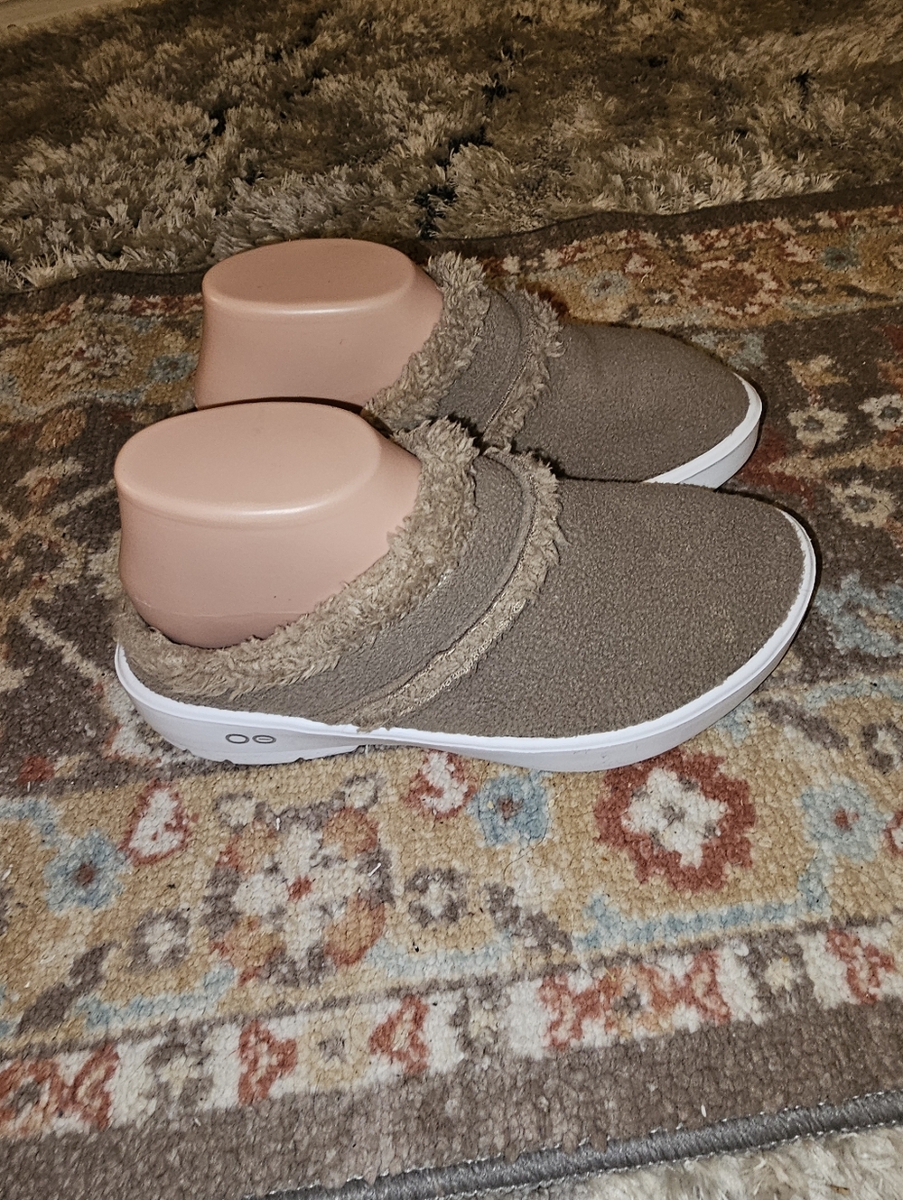 OOFOS 'OOcoozie' Mules Chocolate Size 8.5 Nice Pre-owned! - Picture 3 of 7